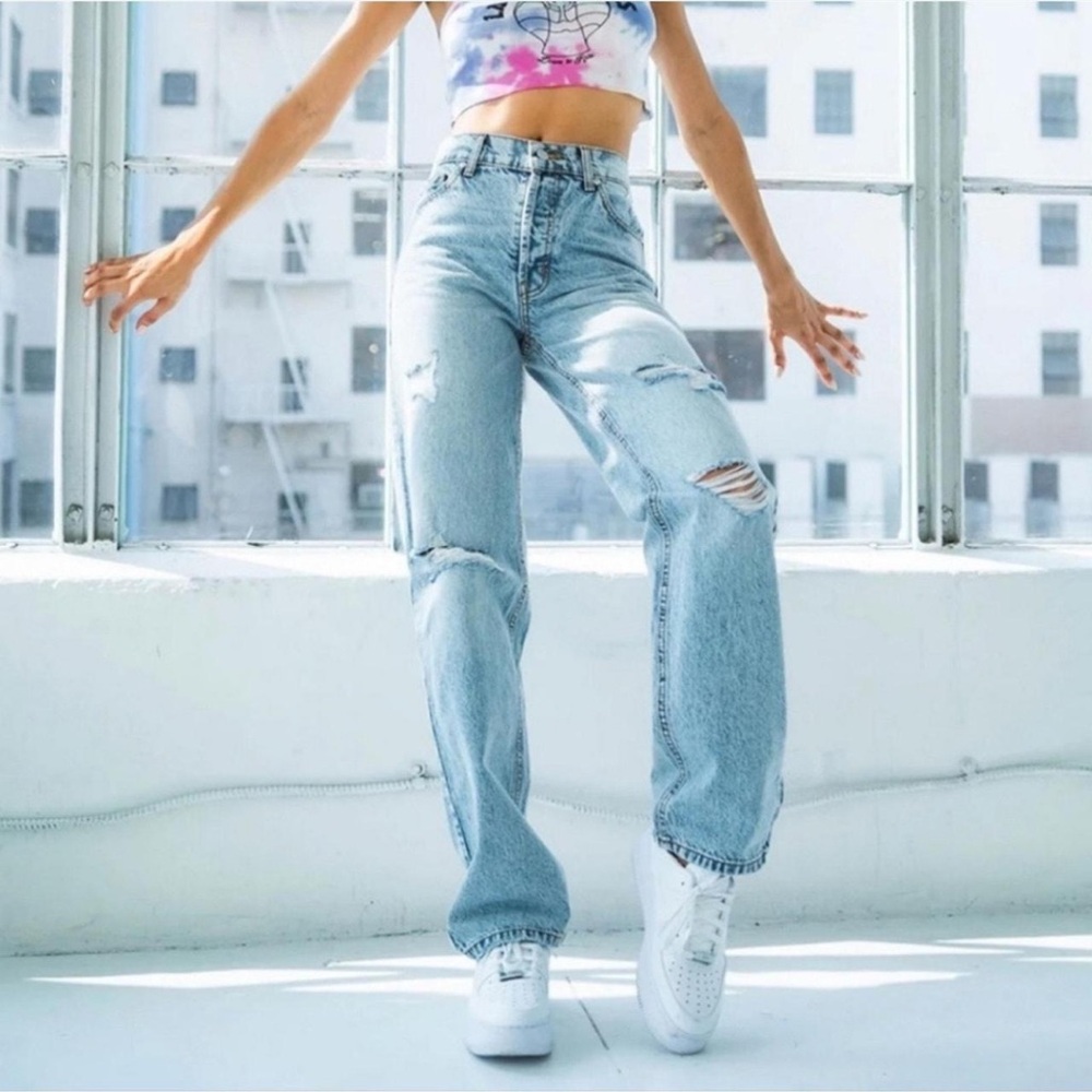 Revice Women’s Súper 80s Jaggers Wash Distressed